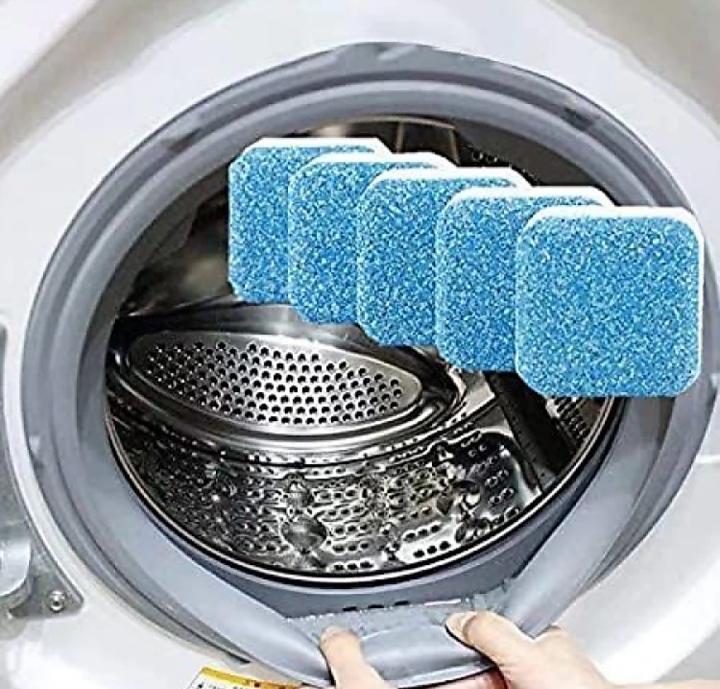 Washing Machine Cleaner-Washing Machine Cleaner Effervescent Tablet Washer Cleaners(Pack of 5)